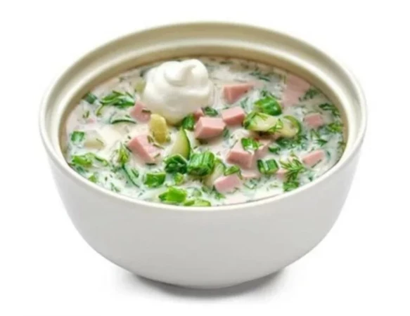 Окрошка на кефире