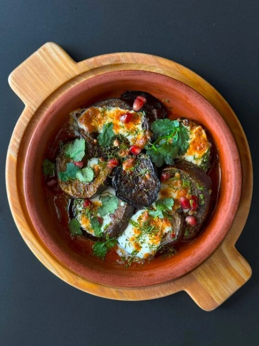 Закуска из баклажанов и сыра