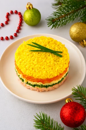 салат Мимоза