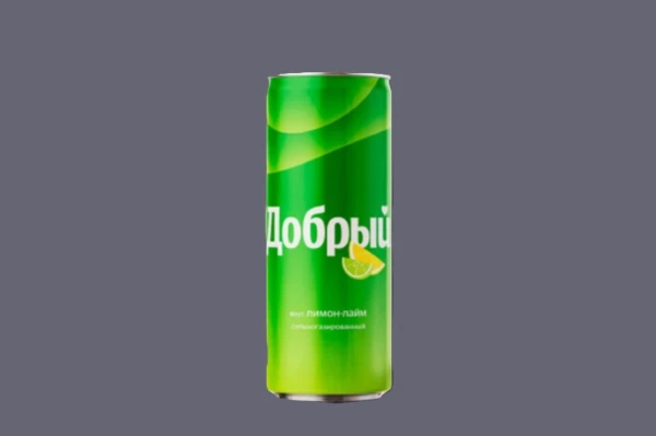 Добрый Лимон-лайм 0.33 ж/б