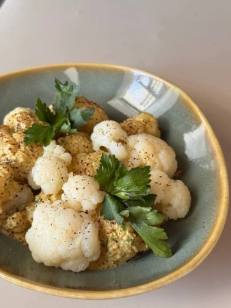 Цветная капуста с соусом Баже