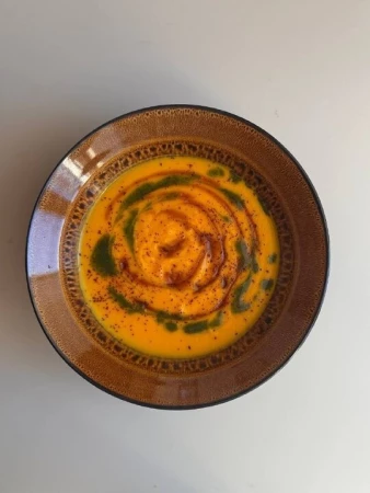 Морковно-имбирный суп