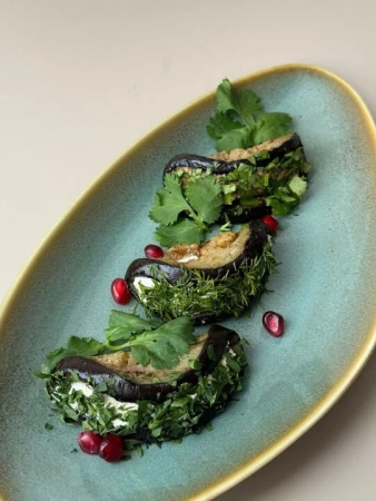 Рулетики из баклажанов NEW