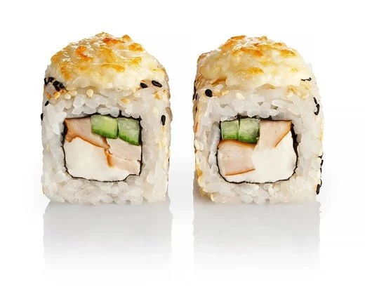 Запеченный ролл Чикен Чиз с курицей 8 шт