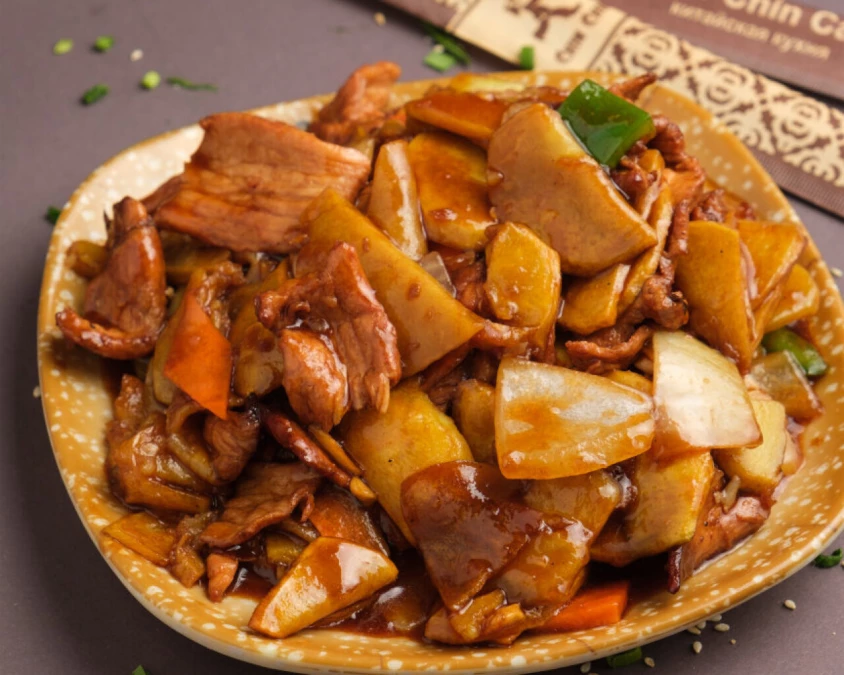 Свинина с картофелем