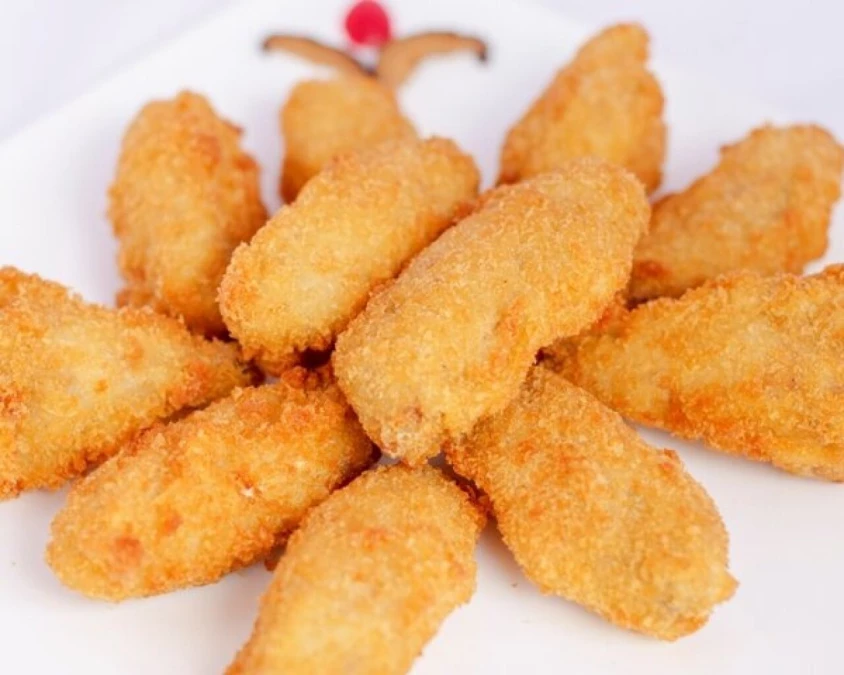  Куриные крылышки в сухарях
