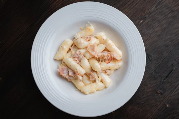 Токпокки с беконом