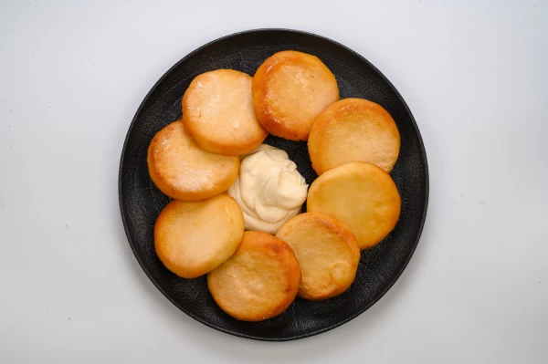 Сырники со сгущенкой семья