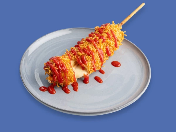 Корн-дог с сыром и сосиской дошик