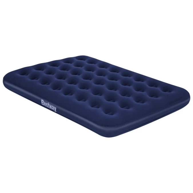 Матрас надувной Bestway, 191х137х22 см, 67002N/67002/010165BW, без насоса, флокированный, ортопедический, 227 кг