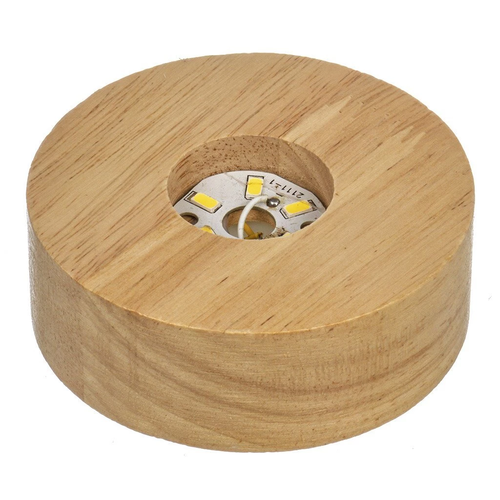 Фигурка декоративная стекло, 15х20 см, с подсветкой, белая, A020097