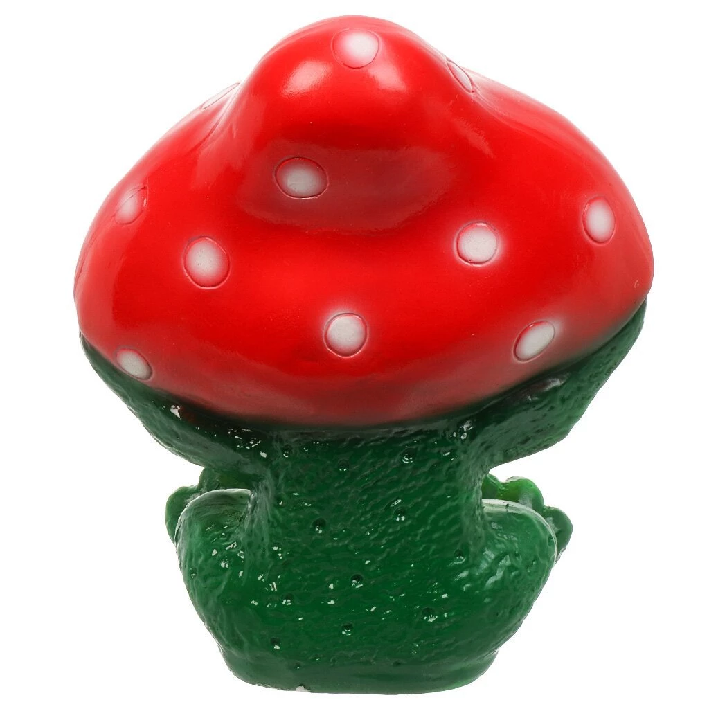 Фигурка садовая Лягушка под мухомором, 25х30 см, гипс, арт.7