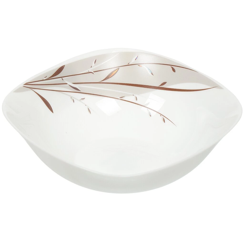 Салатник стеклокерамика, квадратный, 14х5 см, 0.4 л, Орфей, Daniks, FFW-65-130303/291903/NFW65T