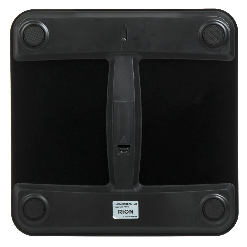 Весы напольные электронные, Rion, РТ-902, стекло, до 180 кг, 28х28 см, LCD-дисплей