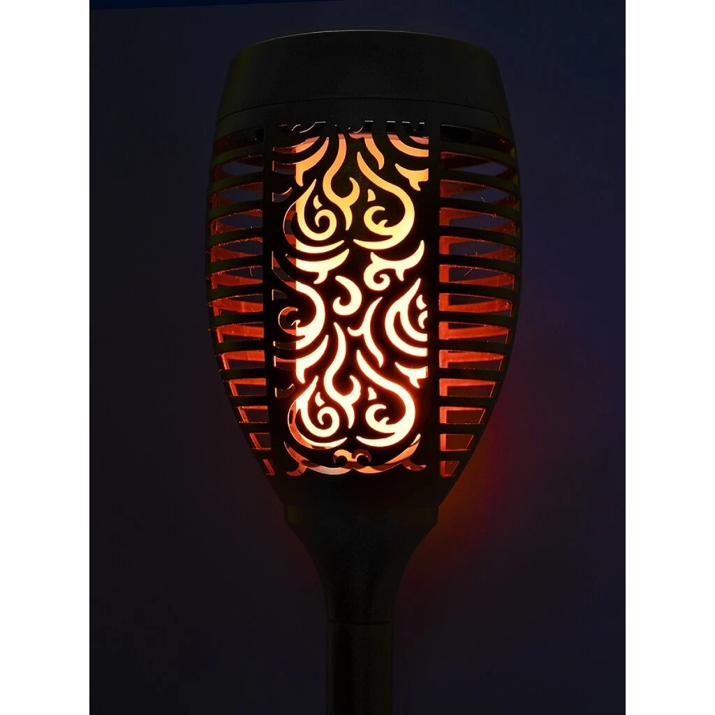 Фонарь садовый Uniel, Small Torch-1 USL-S-183/PM490, на солнечной батарее, наземный, пластик, 9х49 см