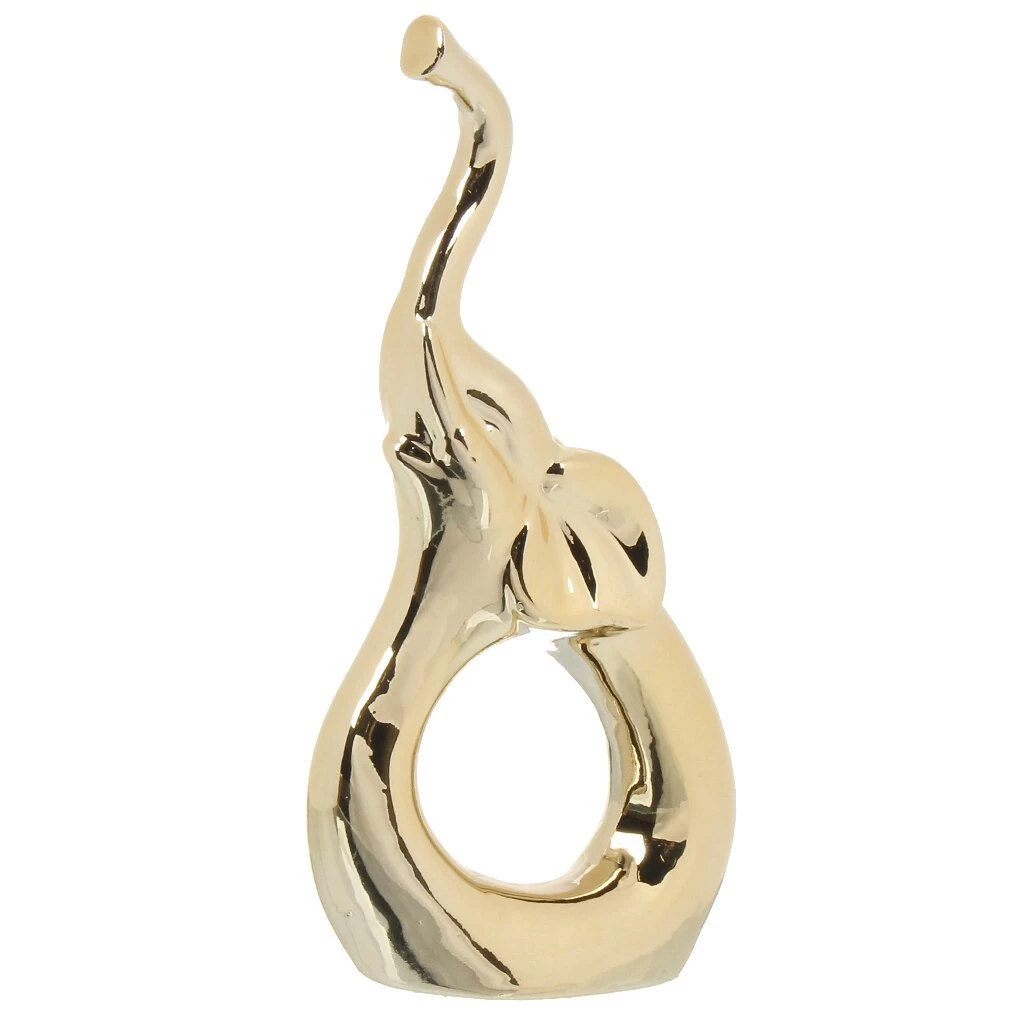 Фигурка декоративная керамика, Слоник, 10х4х17 см, Y4-9106