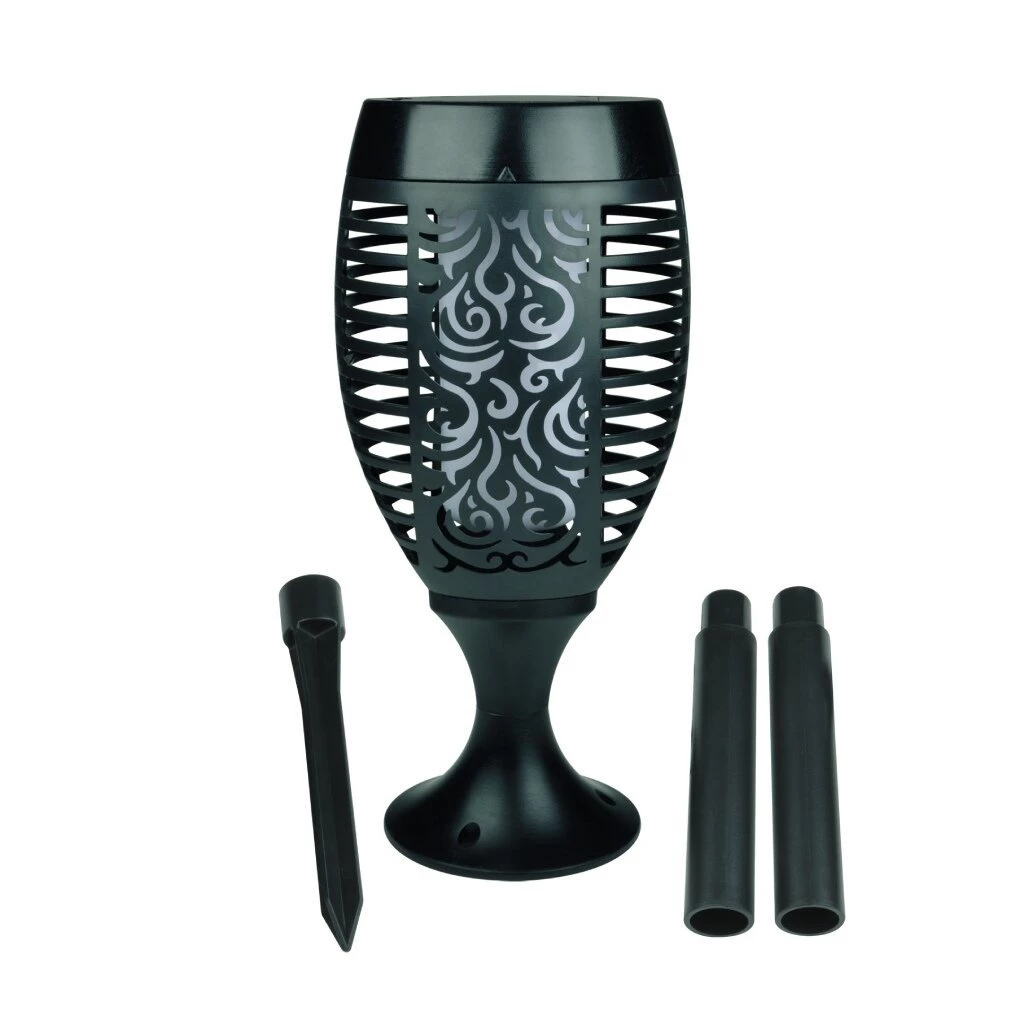 Фонарь садовый Uniel, Small Torch-1 USL-S-183/PM490, на солнечной батарее, наземный, пластик, 9х49 см