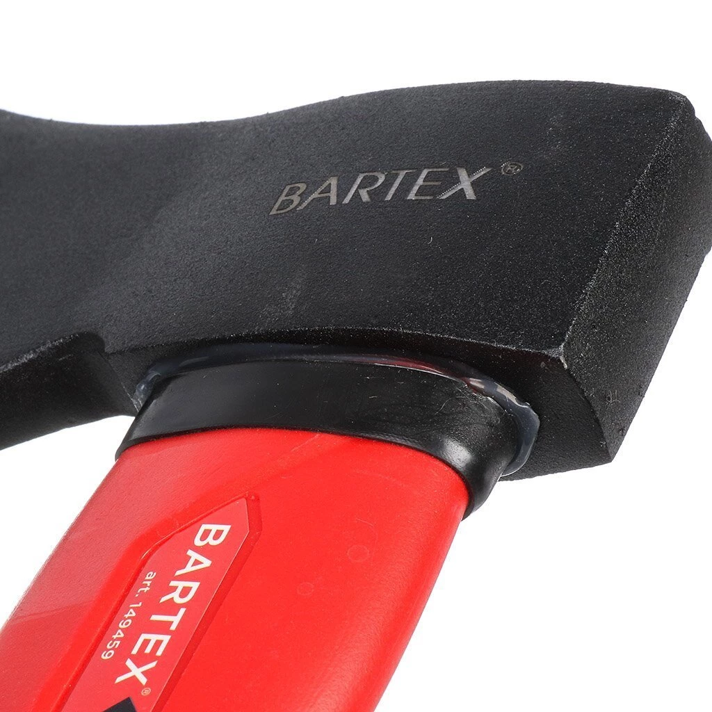 Топор Bartex, фиберглассовый, обрезиненная, 0.6 кг, 365 мм, D00348N