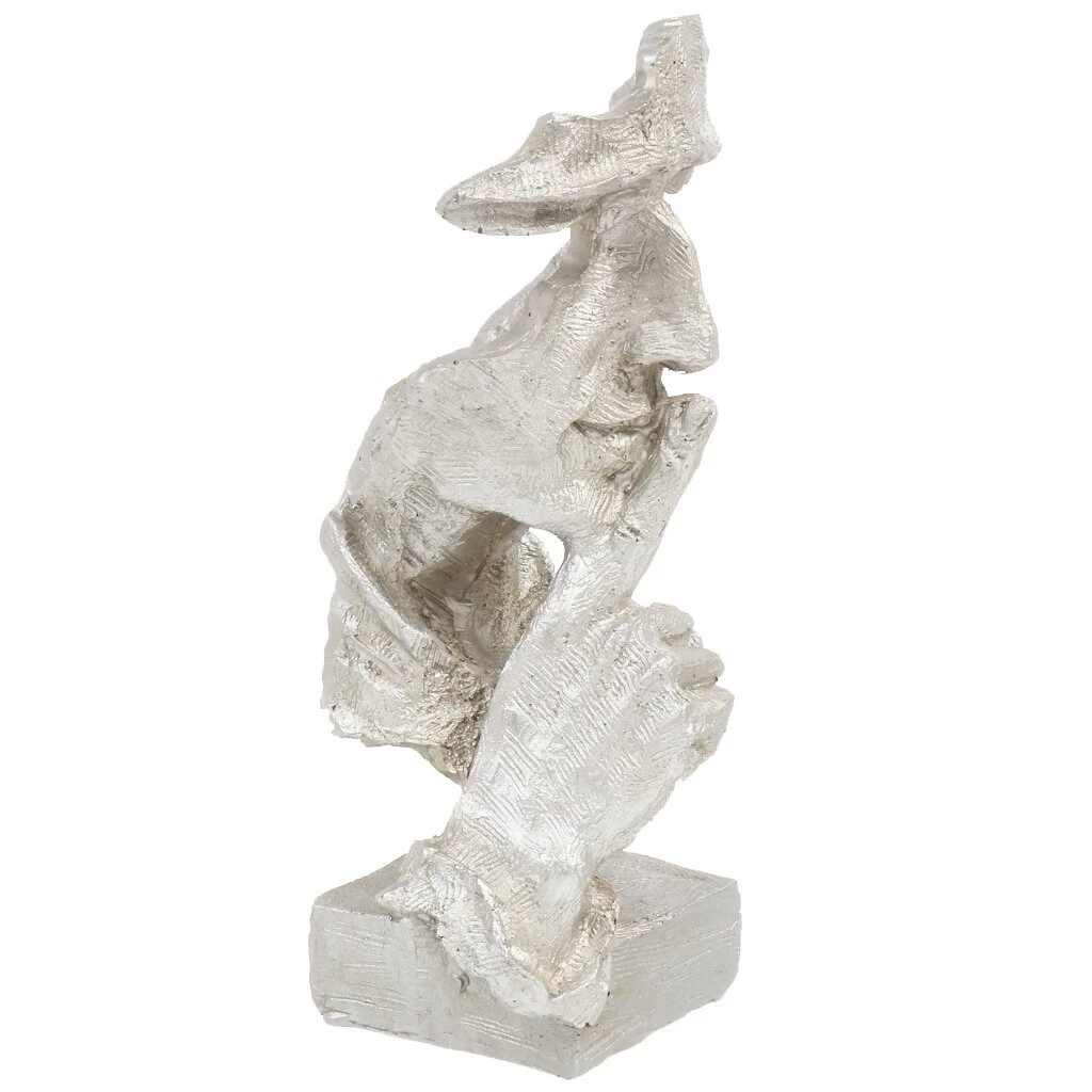 Фигурка декоративная Маска, 7.5х7х16.5 см, серебро, Y6-10504