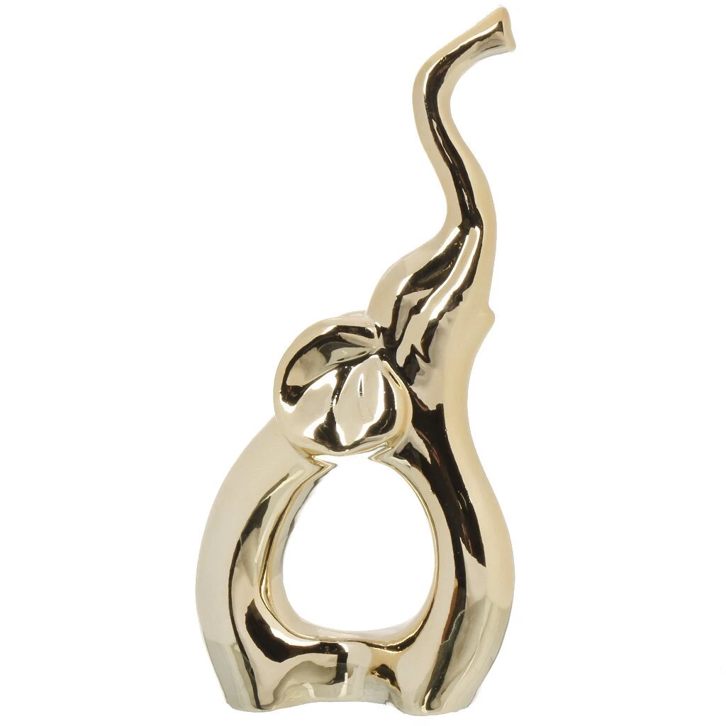 Фигурка декоративная керамика, Слоник, 10х4х17 см, Y4-9106