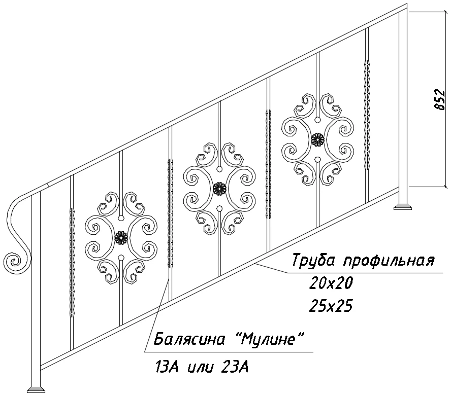 Балясина БП-54