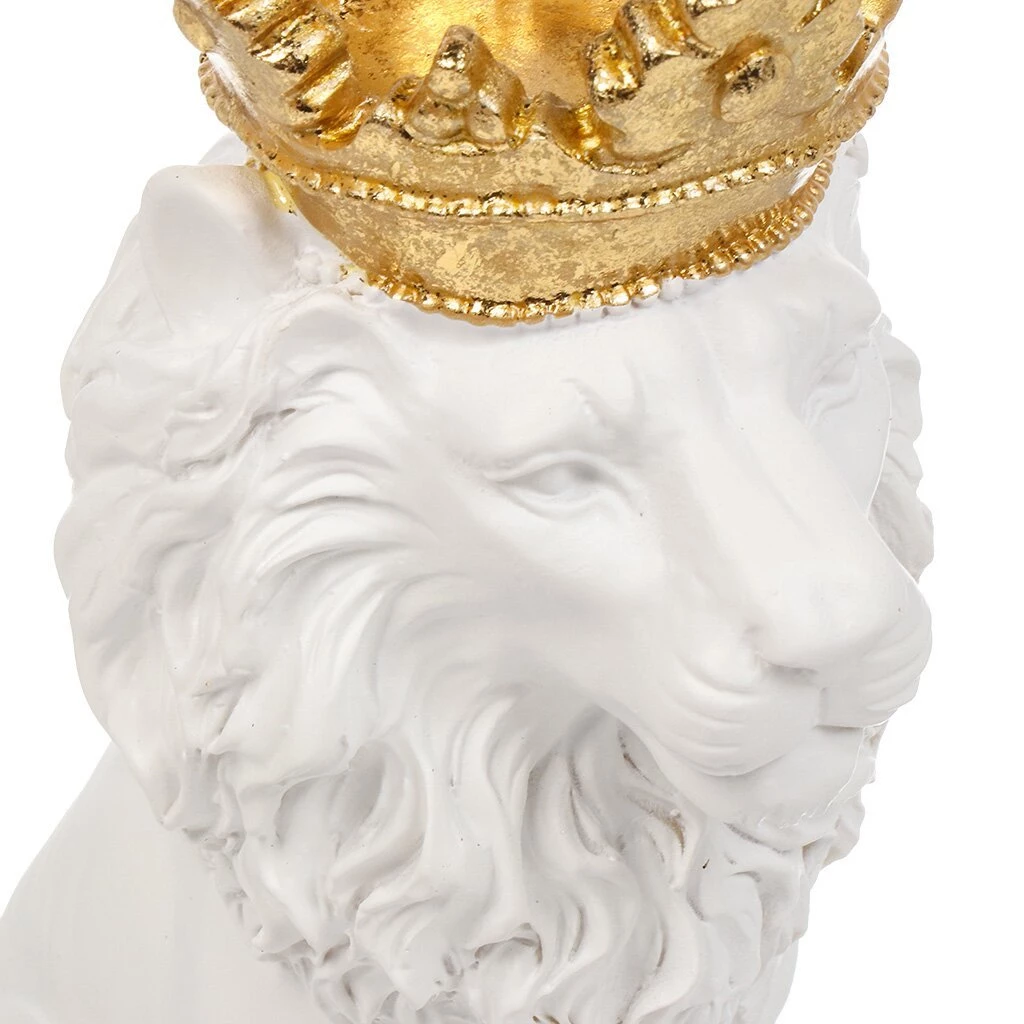 Фигурка декоративная Лев в короне, 11х8х20 см, в ассортименте, Y6-10552