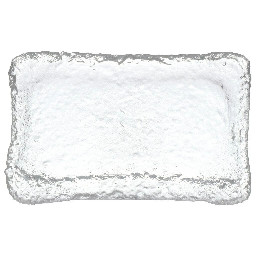 Блюдо стекло, прямоугольное, 23.5х15 см, Лед, Y4-8757
