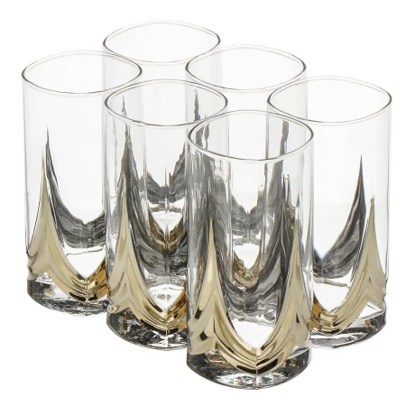 Стакан 300 мл, стекло, 6 шт, Glasstar, Триумф, N_630_4
