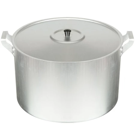 Кастрюля алюминий, 20 л, с крышкой, крышка алюминий, Scovo, МШ-007