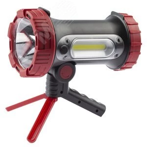 Фонарь светодиодный прожекторный PA-704 [10W SMD+ боковой COB, литиевый акк 6000мАч/ 3,7V, IP65, microUSB Б0041473 ЭРА