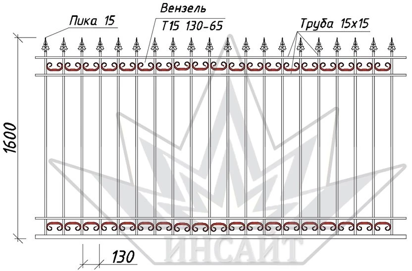 Вензель Т15-130-65