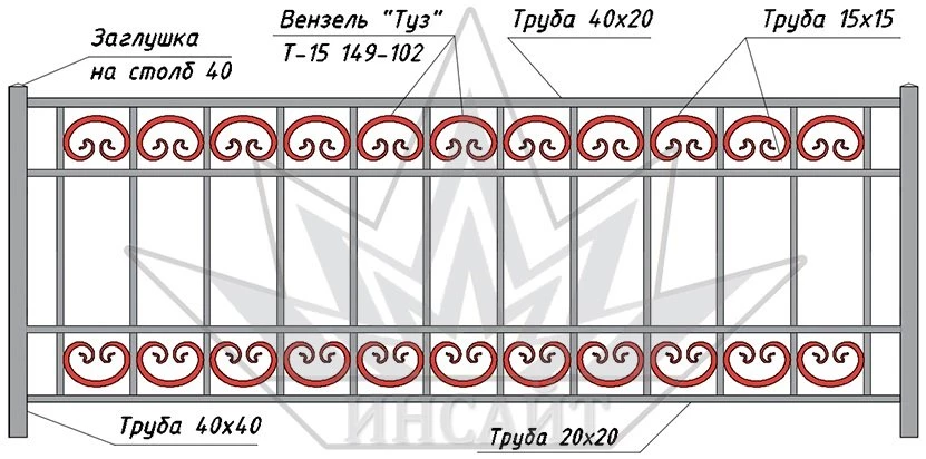 Вензель "Туз" Т15-149-102