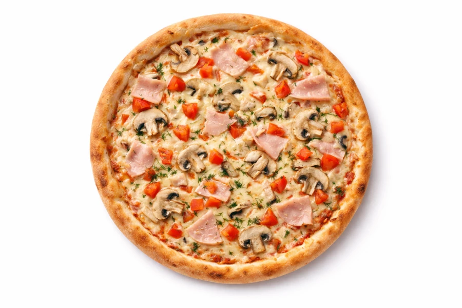Ветчина и шампиньоны пицца