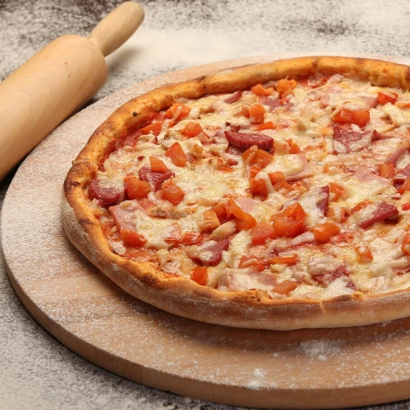 Двойная мясная пицца