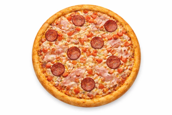 Двойная мясная пицца