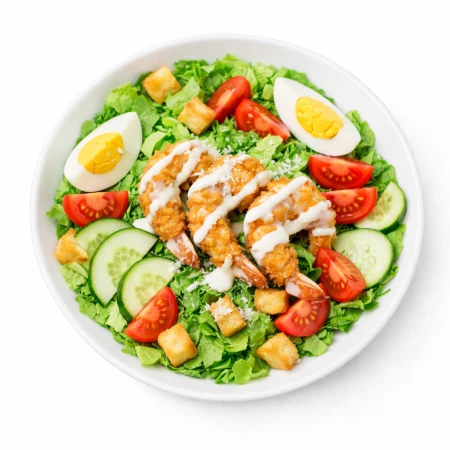 Цезарь с креветками