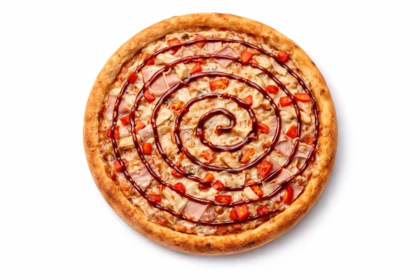 Чикен барбекю пицца