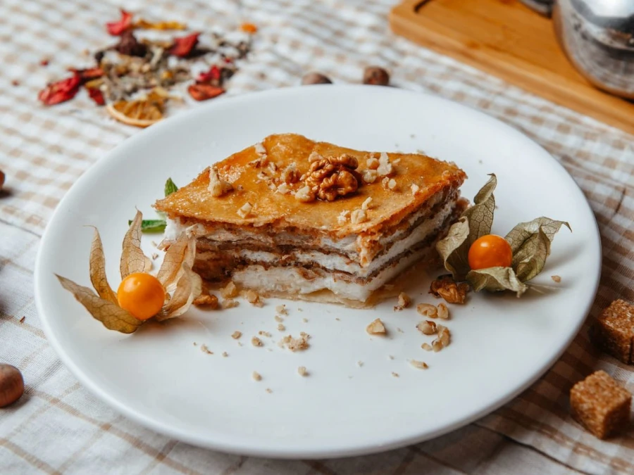 Пахлава авторская с орехами