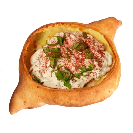 Аджарули с курицей шкмерули