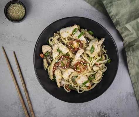 WOK в сливочном соусе 