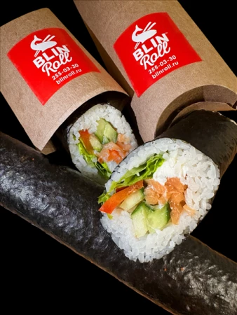 Хэнд-ролл Лосось