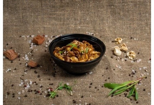 Удон с курицей