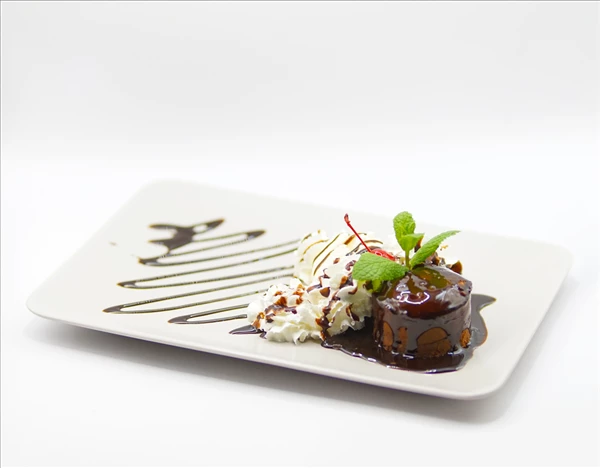 Шоколадный фондан 