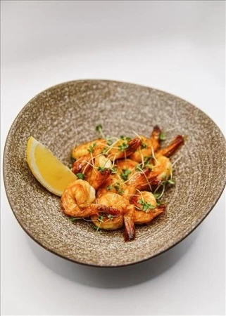 Креветки гриль 