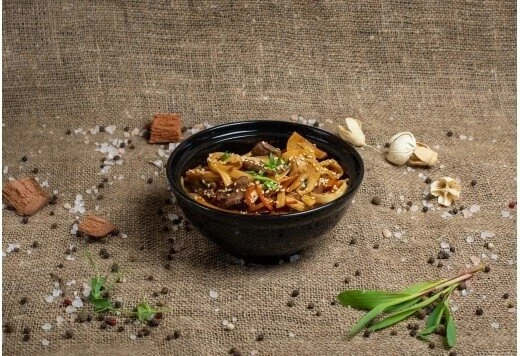 Удон с телятиной