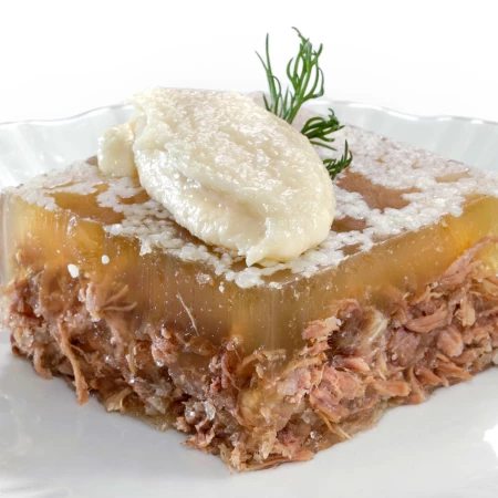 Холодец куриный свиной