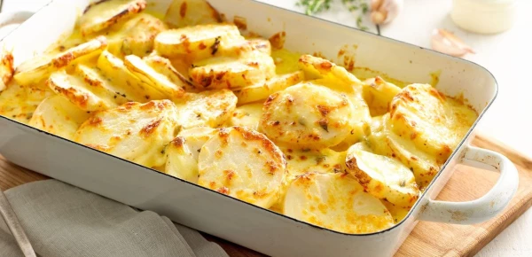 Картофель, запеченный с сыром