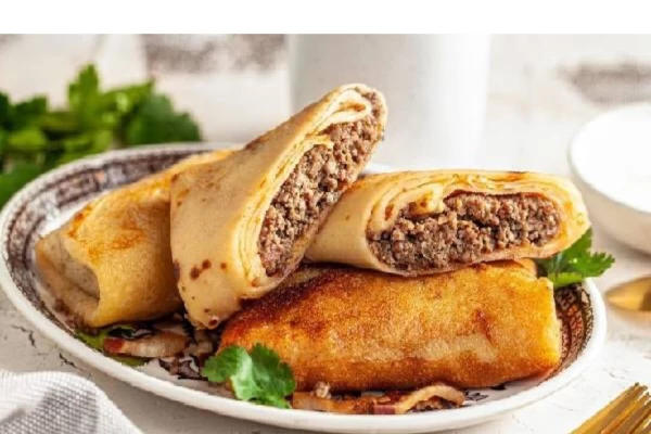 Блинчики с мясом