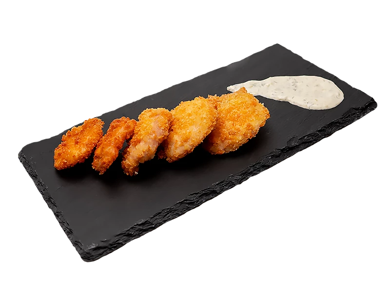 Куриные наггетсы с соусом