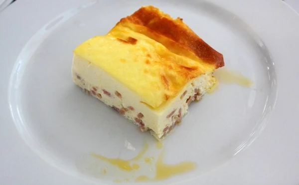 Омлет натуральный с ветчиной